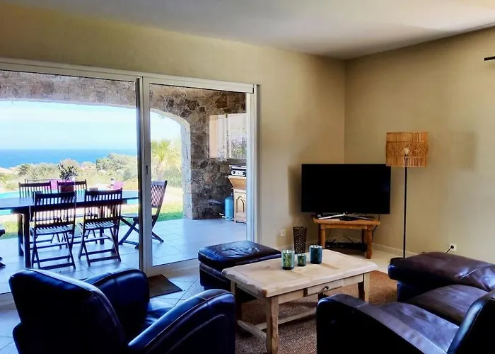 Villa 8 Personnes Entre L'ile Rousse Et Calvi Avec Piscine. Lumio (Corsica)